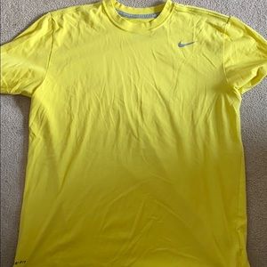 Yellow Dri-fit Nick T-shirt